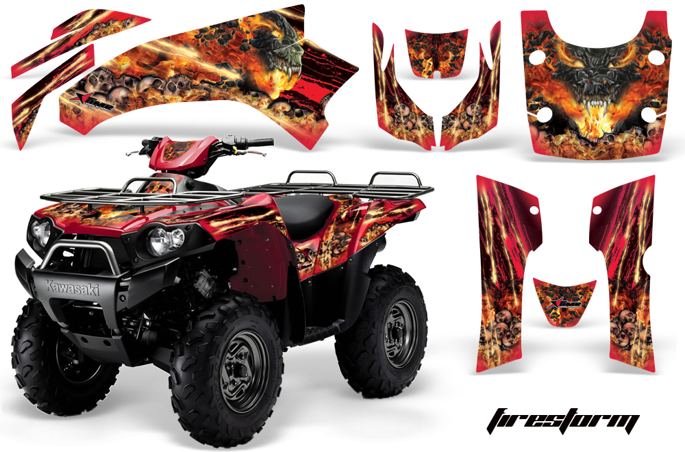 Kawasaki Brute Force 750 Graphics firestorm